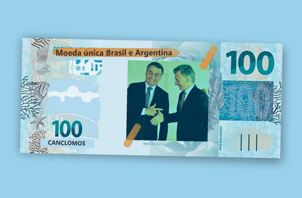 Moeda única entre Brasil e Argentina é factóide